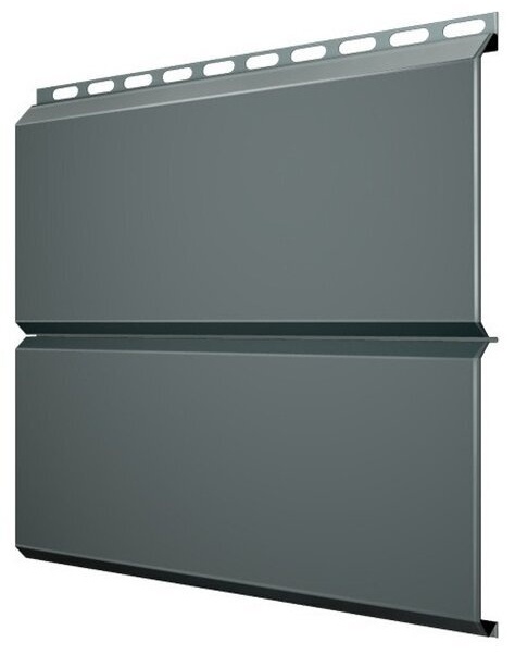 Панель сайдинга 405x26 см, серый