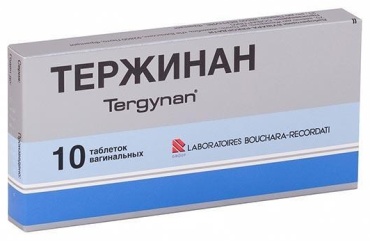 Тержинан таблетки вагинальные 200 мг 10 шт