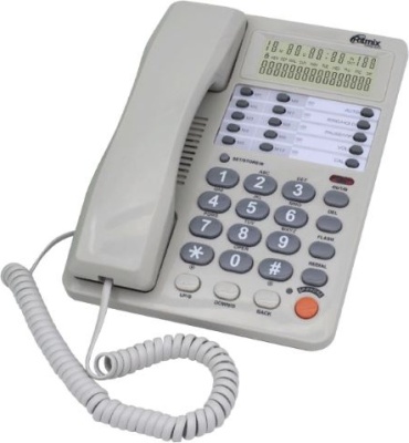 Радиотелефон Ritmix RT-495 белый