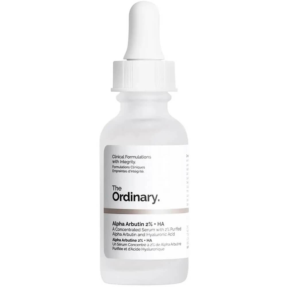 Осветляющая сыворотка с альфа арбутином и гиалуроновой кислотой The Ordinary Alpha Arbutin 2% + HA 60мл