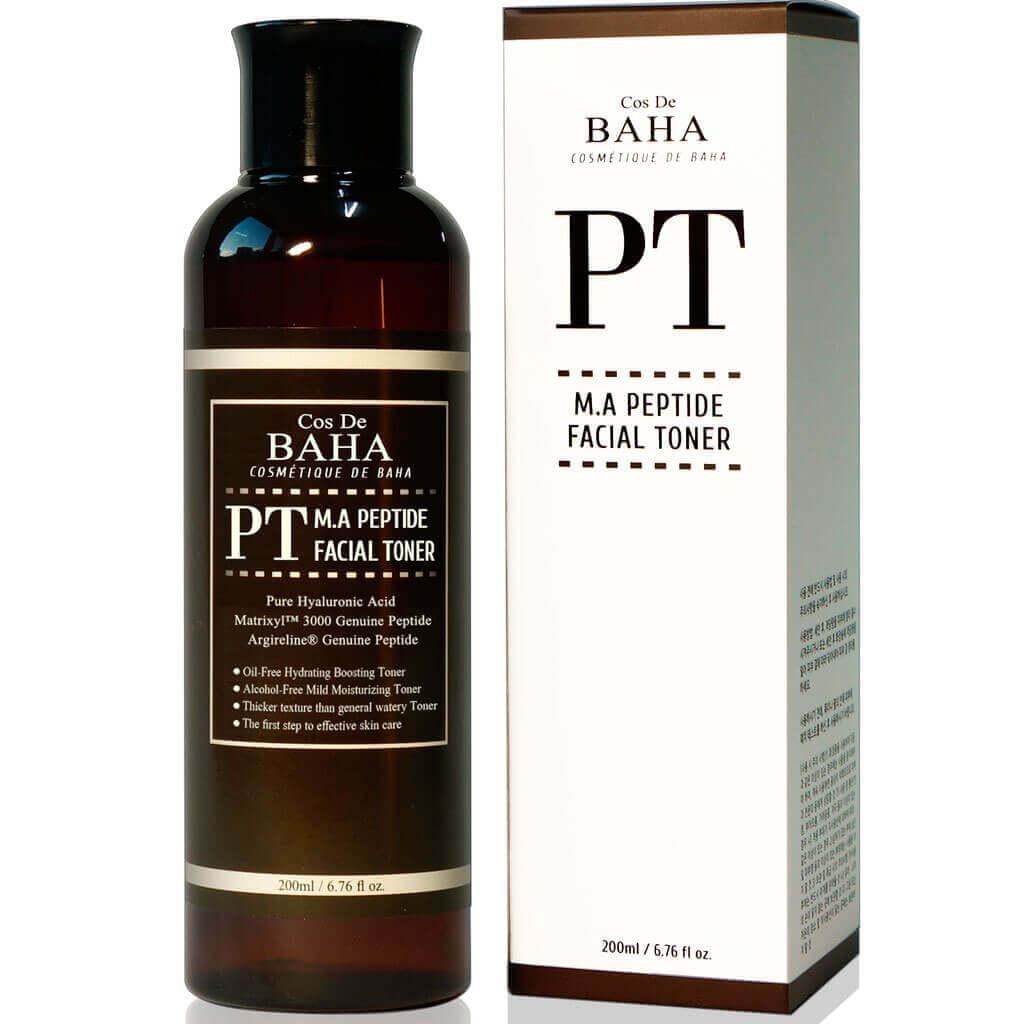 Пептидный тонер с матриксилом и аргирелином Cos De BAHA M.A Peptide Facial Toner 200 мл