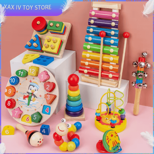 Игрушки Монтессори 9в1 детские
