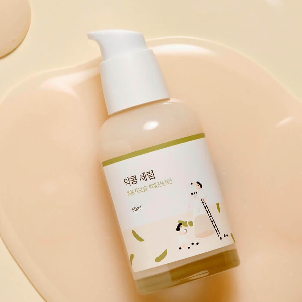 Питательная сыворотка с чёрной соей и комплексом витаминов B Round Lab Soybean Serum 50мл