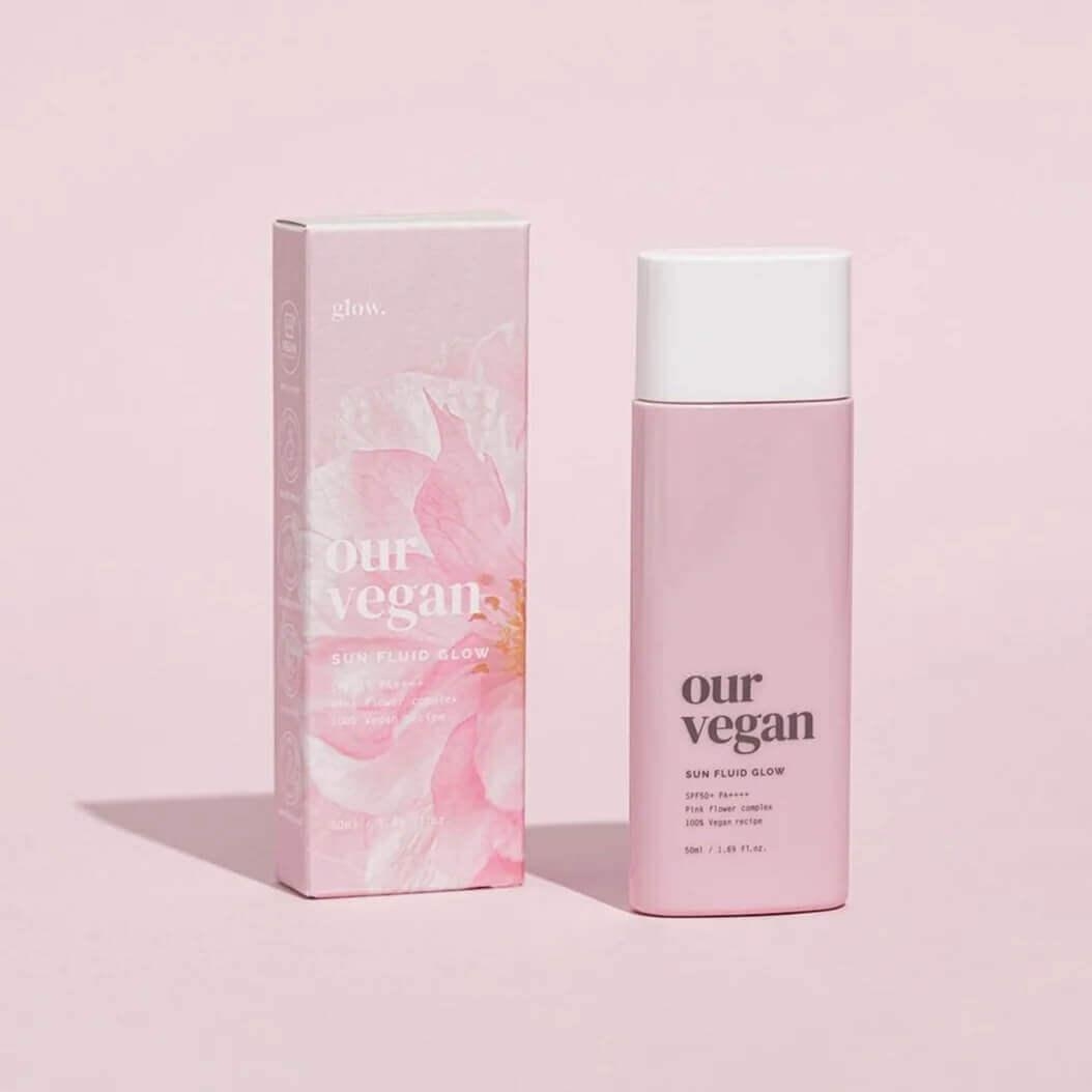 Солнцезащитный флюид для сияния кожи Manyo Our Vegan Sun Fluid Glow SPF 50+ PA++++ 50мл