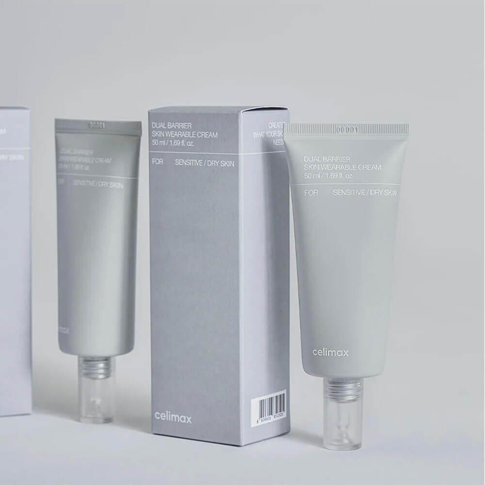 Барьерный крем с комплексом церамидов Celimax Dual Barrier Skin Wearable Cream 50мл