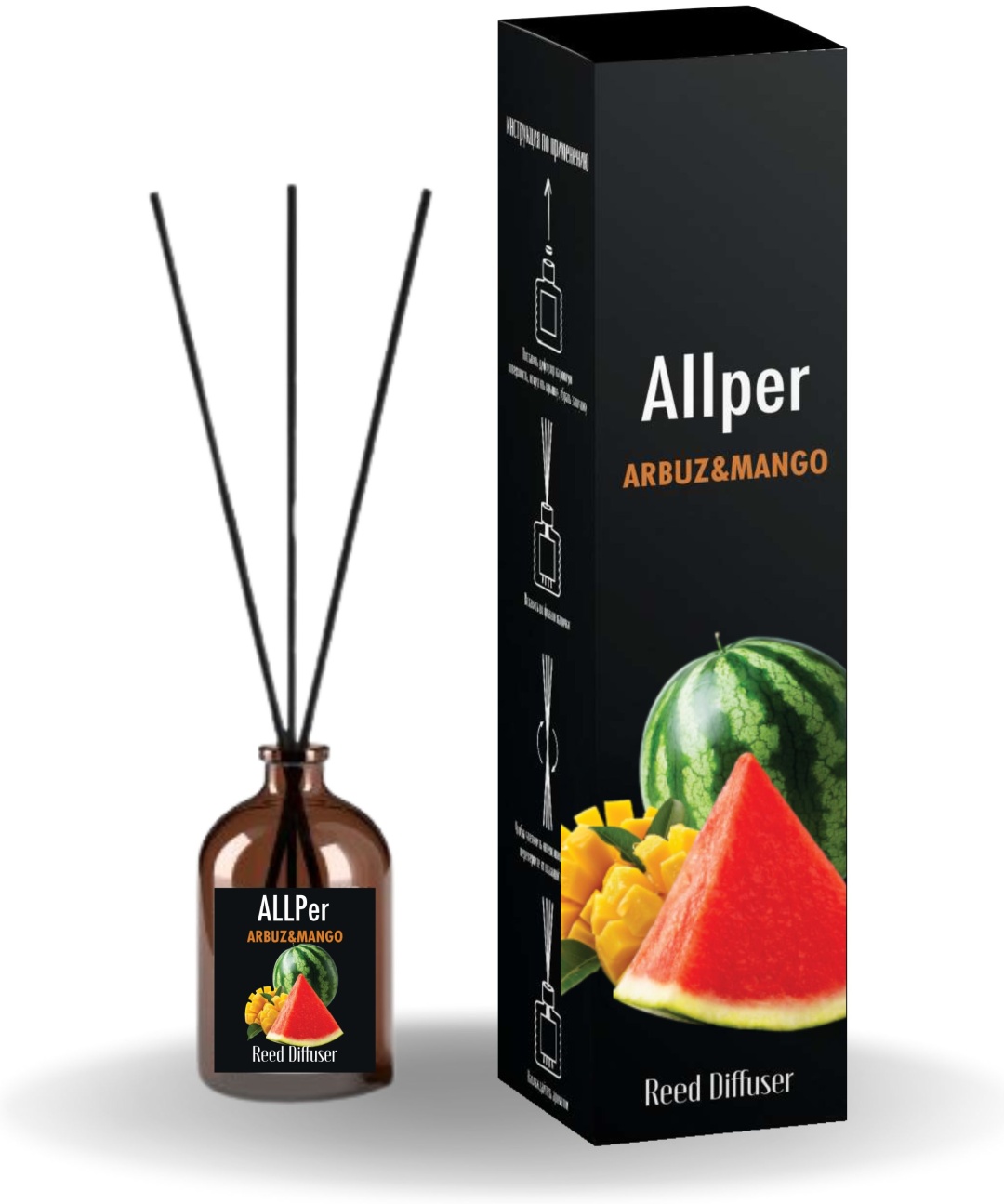 Диффузор Allper арбуз манго 110 мл