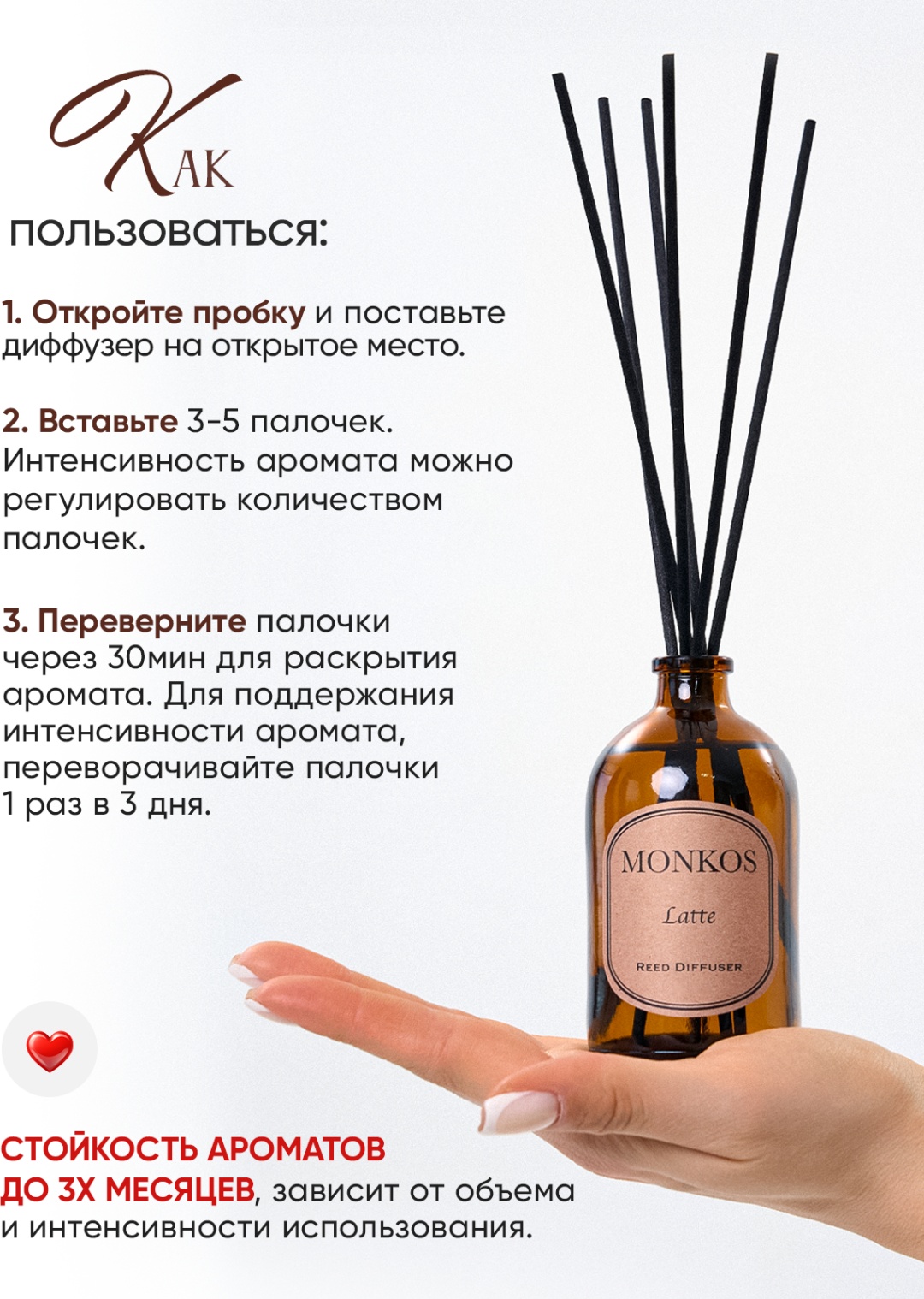 Диффузор Monkos Манго дыня 100 мл