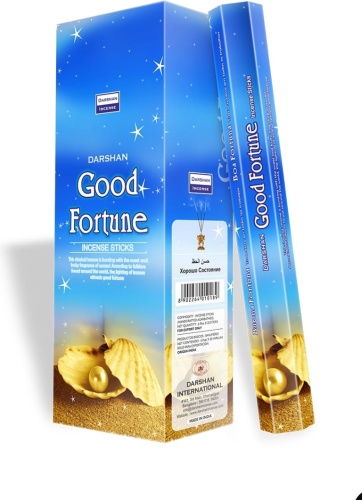 Darshan благовония палочки Good Fortune 20 шт
