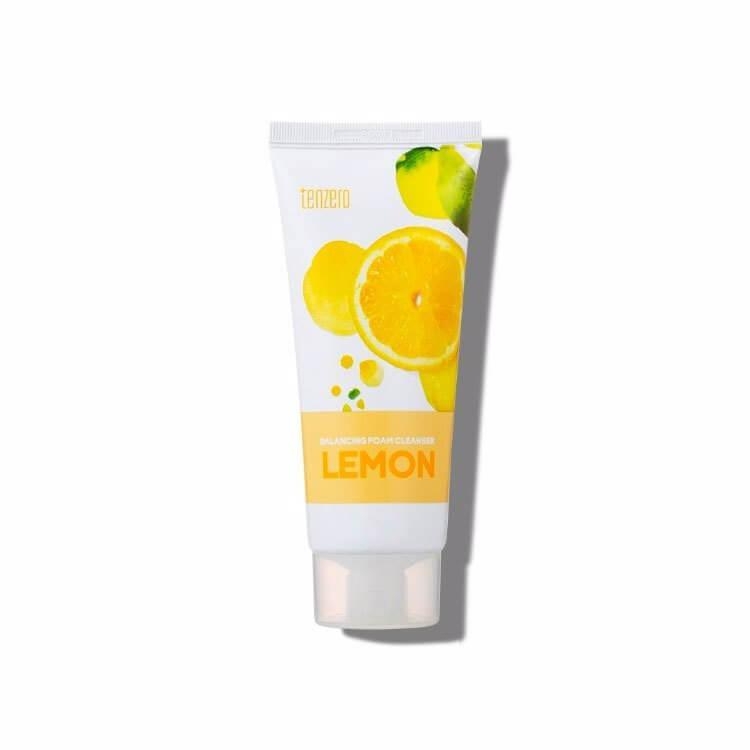 Пенка для умывания с экстрактом лимона TENZERO Balancing Foam Cleanser Lemon 100мл