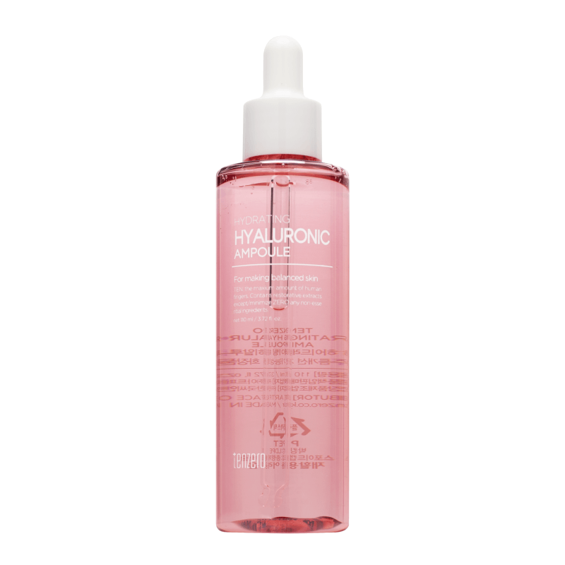 Увлажняющая ампульная сыворотка с гиалуроновой кислотой TENZERO Hydrating Hyaluronic Ampoule 110мл