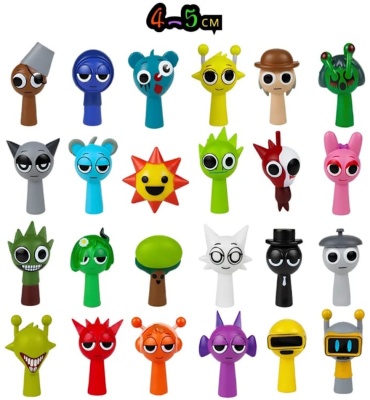 Фигурка Спрунки Sprunki 5 см 24 шт