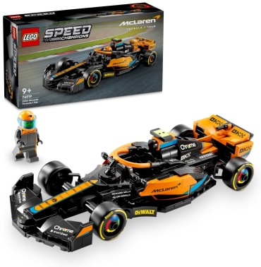 Конструктор LEGO Гоночный автомобиль Формулы 1 McLaren Speed ​​Champions, деталей 245 шт