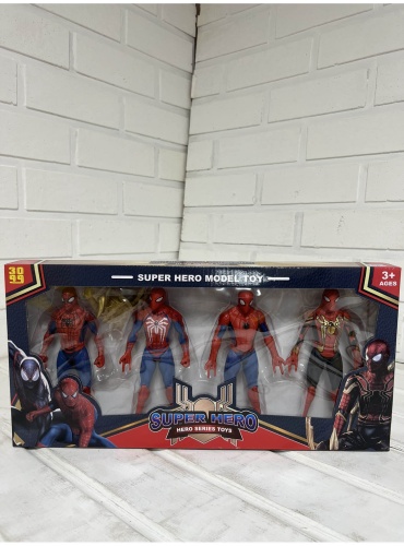 Набор героев Человек паук SPIDERMAN 16 см 4 шт