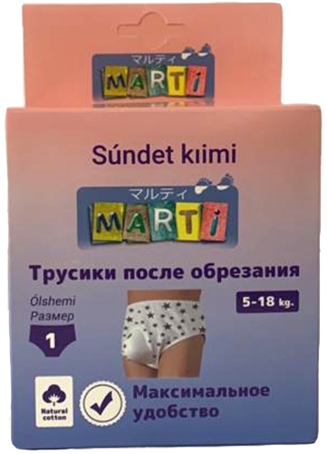 Эко-трусики MARTI MARTI 1 шт, макс. вес 18
