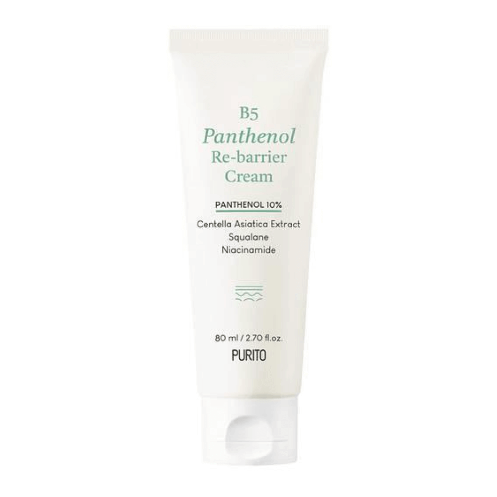 Барьерный восстанавливающий крем с пантенолом Purito B5 Panthenol Re-barrier Cream 80мл