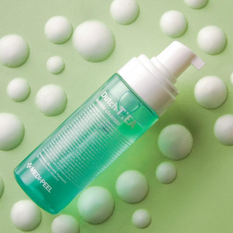 Мягкая пенка-мусс с чайным деревом Medi-Peel Dutch Tea Bubble Cleanser 160мл