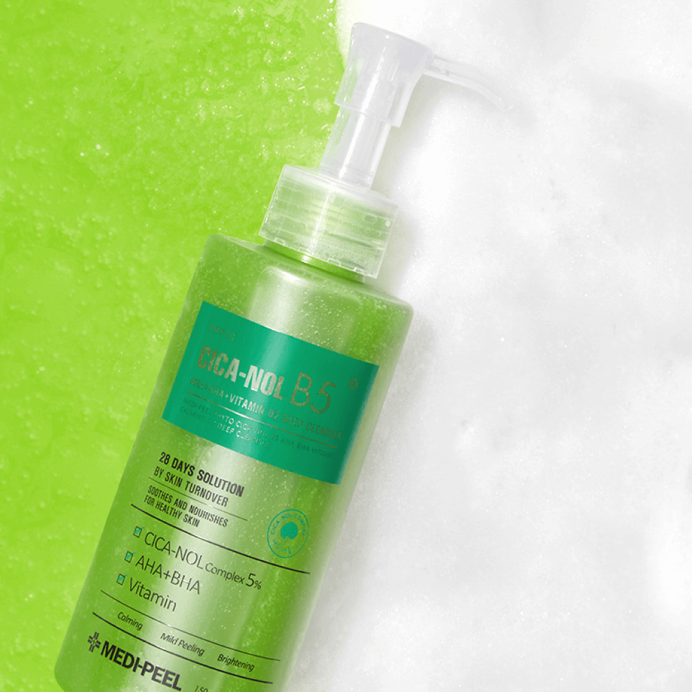 Кислородное средство Medi-Peel Phyto Cica-Nol B5 AHA BHA Vitamin Calming O2 Deep Cleanser 150мл