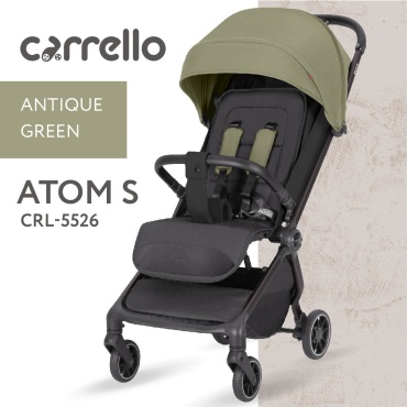 Коляска прогулочная CARRELLO Atom, зеленый