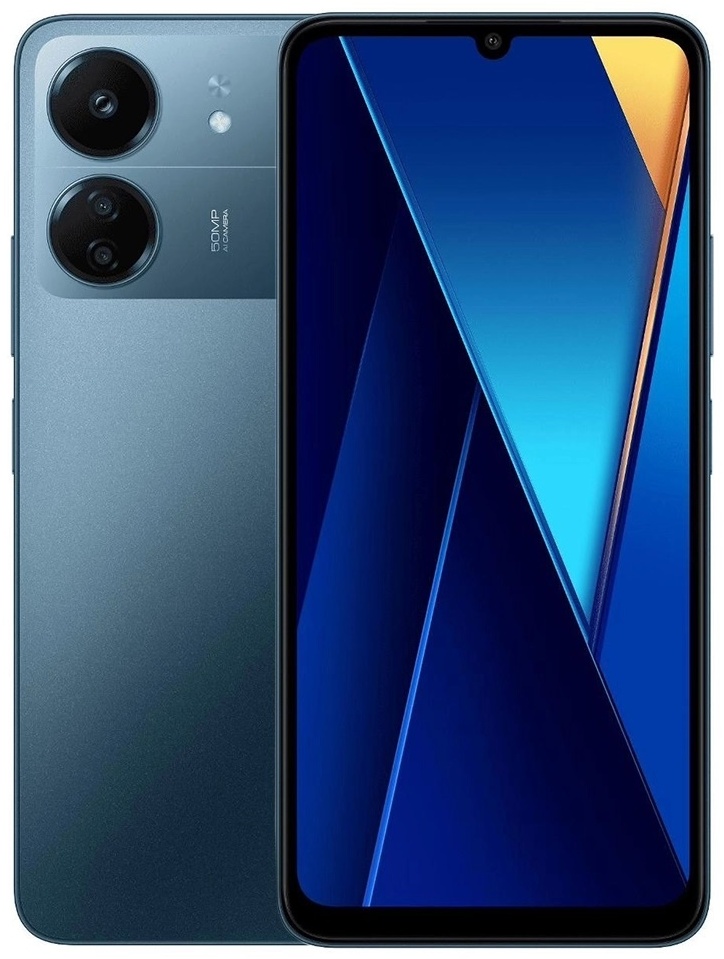 Смартфон Poco C65 8 ГБ/256 ГБ синий