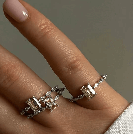 Кольцо из серебра / Серебро 925 пробы