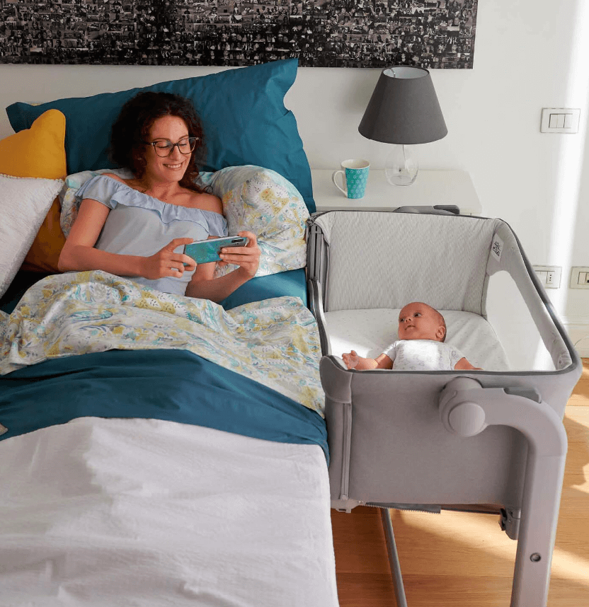 Кроватка Chicco Next2Me Magic для малышей +0 до 6 месяцев
