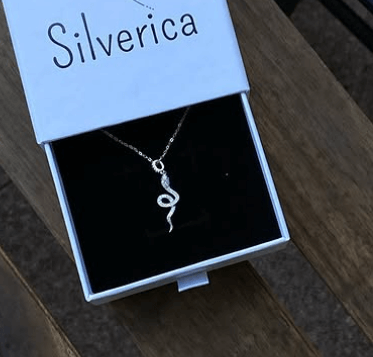 Цепочка из серебра колекция Snake collection / Драгоценная анималистика / Серебро 925 пробы