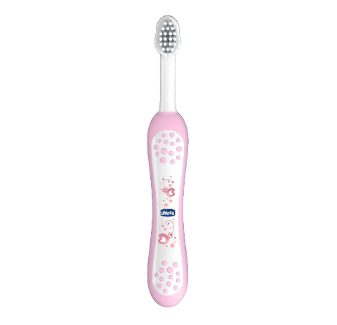 Детская зубная щетка CHICCO с колпачком для самых маленьких