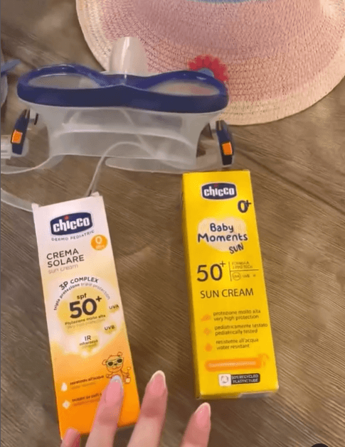 Солнцезащитный крем Chicco 75 мл
