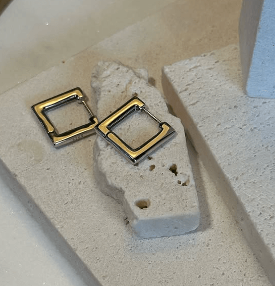 Базовые серьги Серебро 925 пробы