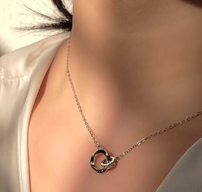 Колье «Fall in love “ Серебро 925 пробы