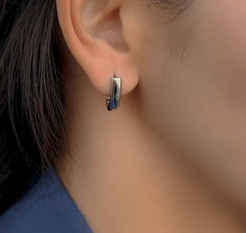 Серьги базовые Серебро 925 пробы