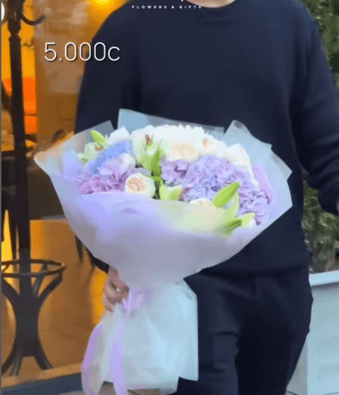 Букет цветов микс