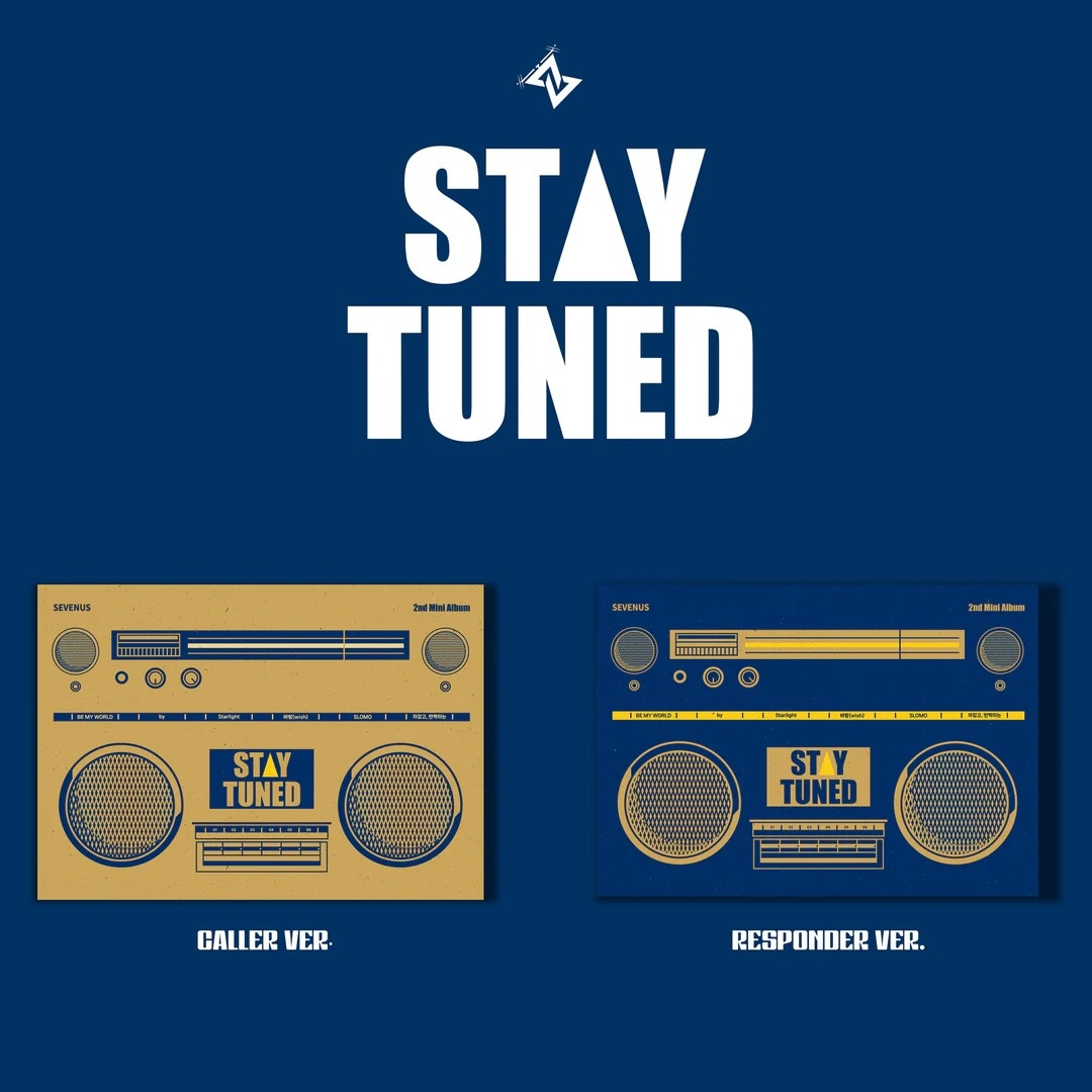 Музыкальный диск KCRUSH SEVENUS - STAY TUNED 2nd Mini Album RANDOM Version