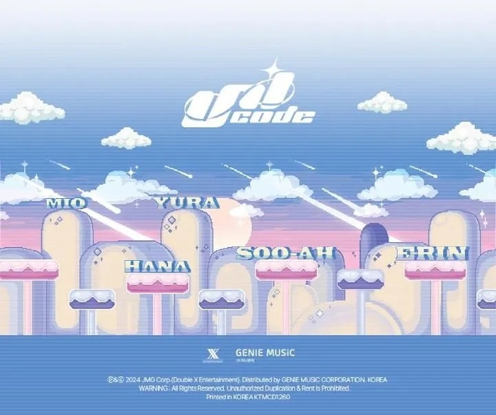 Музыкальный диск KCRUSH UNICODE - HELLO WORLD : CODE J EP.1 TYPE RANDOM Version