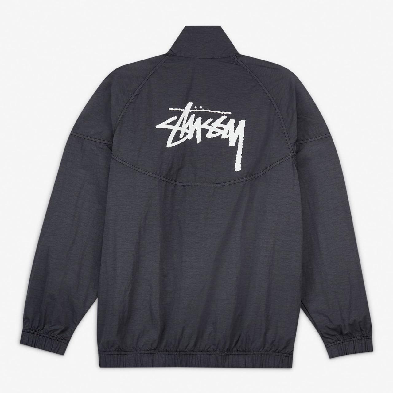 Куртка Nike x Stussy Windrunner Jacket 'Off Noir', черный