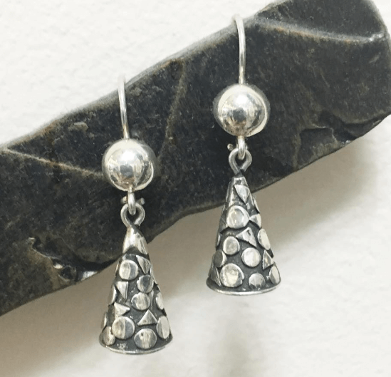 Серьги из серебра в этно стиле 2900