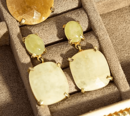 Серьги ручная работа камни сапфирин