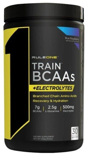 Rule 1 Train BCAAS + Electrolytes Голубика 450 г