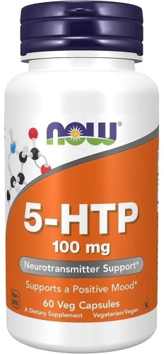 Аминокислота NOW 5-HTP нейтральный 60