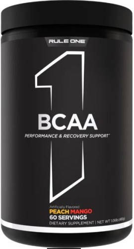 BCAA Rule 1 R1 BCAA манго, персик 480 г