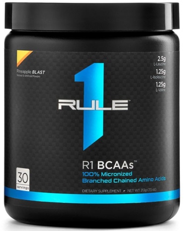 BCAA Rule 1 R1 BCAAs голубика 213 г