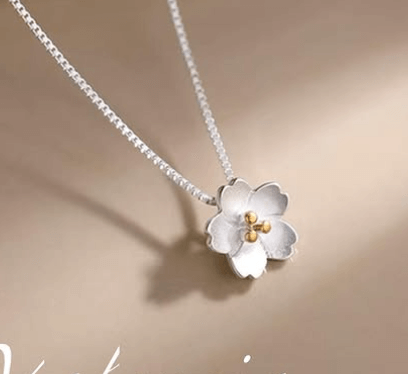 Цепочка “Sakura“ Материал: Серебро 925 Родиевое покрытие