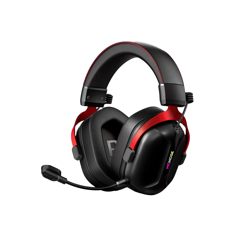 Проводные + беспроводные черные наушники Mchose S9
