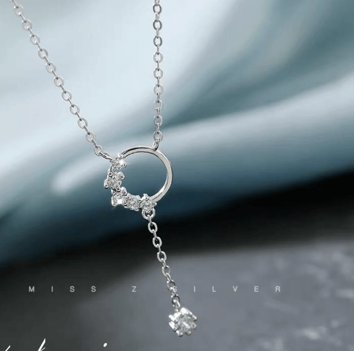 Цепочка "Happiness" Материал: Серебро 925 Размер: 45см Камени: цирконы