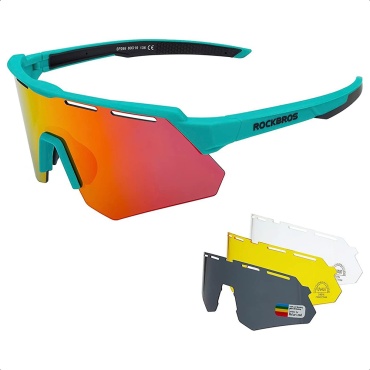 Спортивные очки ROCKBROS UV400 14210006003_1 зеленый