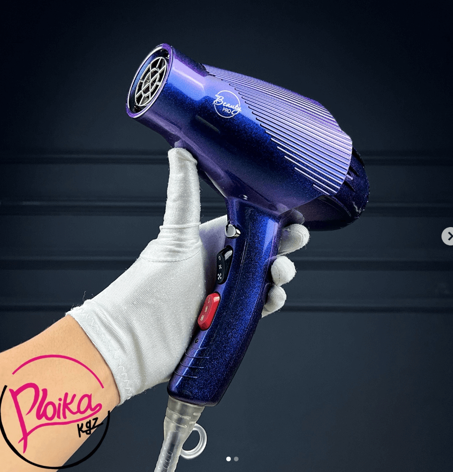 Профессиональный фен от «Marafetto Beauty Pro» синий